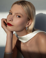 Earring In Out Hoops 2 ct