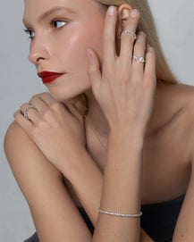 Flexible bangle bracelet