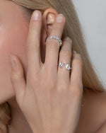 Pear Lab Grown Diamond Eternity Band - 2.8 ctw