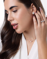 Round solitaire 16-18 inch 0.50 ct