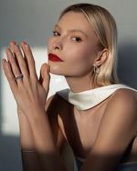 Earring In Out Hoops 2 ct