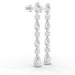 Multishape Drop Earrings - 2.5 ct