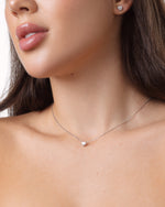 Earrings heart studs - 1 ct