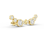 Round bezel climbers 1.5 ct