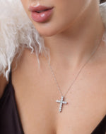 Cross Pedant 1.65 ct (0.15 ct/each)