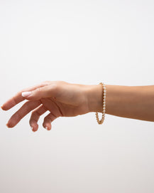 Tennis - round bezel bracelet