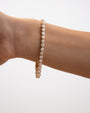 Tennis - round bezel bracelet