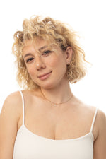 Crescent earrings - 1 ct