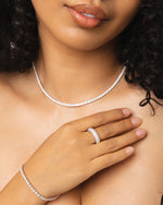 Necklace tennis 12 ct