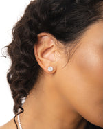 Earring 3 ct studs/3 prong