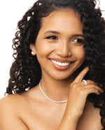 Earring 3 ct studs/3 prong