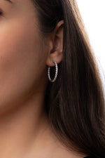 Earring In Out Hoops - 2 ct