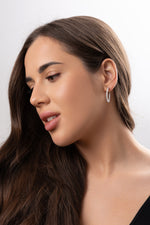 Earring In Out Hoops - 2 ct