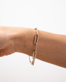 Paperclip bracelet