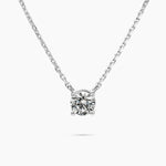 Round solitaire 16-18 inch 0.50 ct