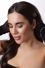 Earrings heart studs - 1 ct