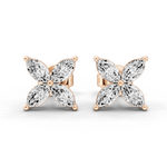 Flora earrings 0.75 ct