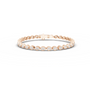 Pear bezel bracelet