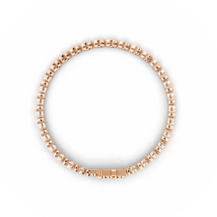 Pear bezel bracelet