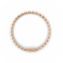 Pear bezel bracelet
