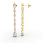 Multishape Drop Earrings - 2.5 ct