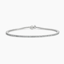 Tennis bracelet 4 prongs