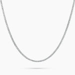 16 in. Four-Prong Lab Diamond Tennis Necklace (6 ct. tw.) in 14K White Gold