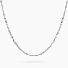 16 in. Four-Prong Lab Diamond Tennis Necklace (6 ct. tw.) in 14K White Gold
