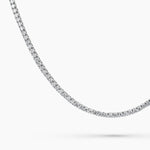 16 in. Four-Prong Lab Diamond Tennis Necklace (6 ct. tw.) in 14K White Gold