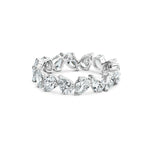 Pear Lab Grown Diamond Eternity Band - 2.8 ctw