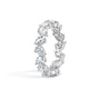 Pear Lab Grown Diamond Eternity Band - 2.8 ctw