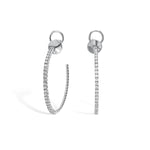 Earring Tennis Arc - 0.50 ct