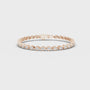 Pear bezel bracelet