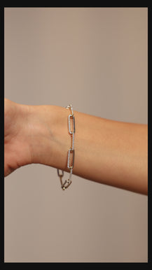 Paperclip bracelet