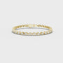 Pear bezel bracelet
