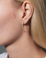 Earring Tennis Arc - 0.50 ct